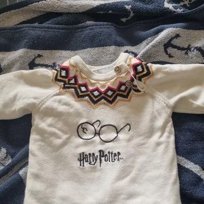 Pull bébé garçon Harry Potter 3mois